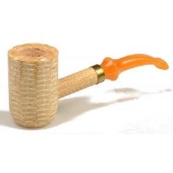 Original Missouri Quality Corncob Pipe - Shape: Potogold