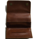 GERMANUS Tobacco Pouch - Leather Free, vegan, vegetarian - Made in EU - Pocket Atrobrunus, brown