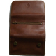 GERMANUS Tobacco Pouch - Leather Free, vegan, vegetarian - Made in EU - Pocket Atrobrunus, brown