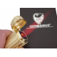 GERMANUS Kaventsmann Jetflame Torch Lighter in Gold