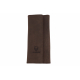 GERMANUS Cigar Case for 2 Cigars from Genuine Leather - Made in EU, Dark Wildbrown