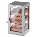 Cigar Humidor Cabinet '22 with Digital Hygrometer for ca 200 cigars - Grey