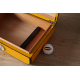 Alania Cigar Humidor - Yellow Black