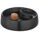 Pipe Ashtray - black, matte - z