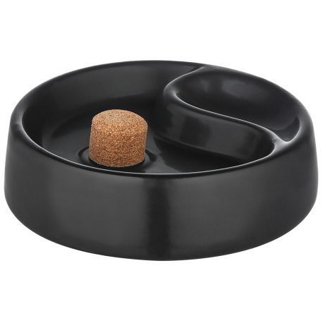 Pipe Ashtray - black, matte - z