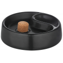 Pipe Ashtray - black, matte - z