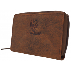 GERMANUS Albrunus Credit Card Case - Made in EU - Leder Case for Cards