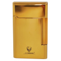 GERMANUS Lighter, Gold, Full Metall - Plated with Genuine Gold