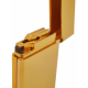 GERMANUS Lighter, Gold, Full Metall - Plated with Genuine Gold