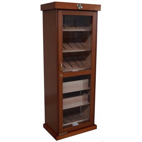 GERMANUS® Cigar Humidor Cabinet with GERMANUS Pad Humidifier for ca 6000 cigars