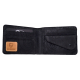 GERMANUS Leather Wallet, 30110-1 black, Made in EU, RFID secure