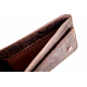 GERMANUS Leather Wallet, 30110-1 brown, Made in EU, RFID secure