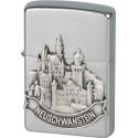 Zippo Lighter - Neuschwanstein, Bavaria - embossed