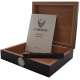 GERMANUS Humidor Movella with Humidifier and Hygrometer for approx 30 cigars