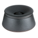 GERMANUS Gastro Outdor Wind Ashtray Stoneware 10,6x5cm black