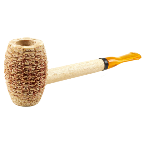 Original Missouri Qualitäts Corncob Pfeife - Shape: Feather Standard, Billiard