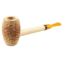 Original Missouri Quality Corncob Pipe - Shape: Feather Standard, Billiard