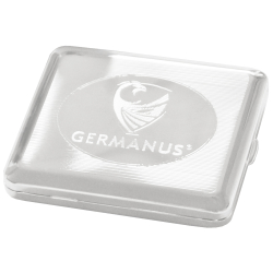 GERMANUS Zigarettenetui - Echt Silber - Made in Germany - Design GERMANUS