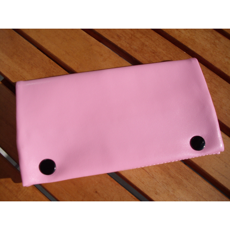 Rubber Lined Tobacco Pouch - Style Pink