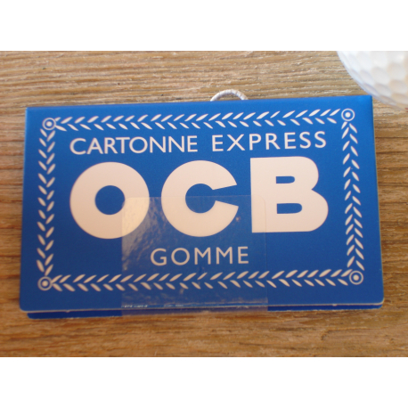 OCB Blau Gomme Zigaretten Papier Paper