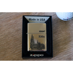 Zippo Lighter - Cologne with Cologne Cathedral