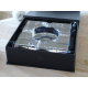 Solid Crystal CigarAshtray - made from sturdy glass