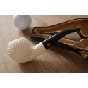 Meerschaum Pfeife - Golf Ball - Handarbeit und Unikat