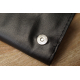 Rubber Lined Tobacco Pouch - Style Pocket 1 black