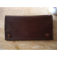 Rubber Lined Tobacco Pouch  - Style 7, brown