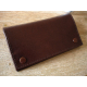 Rubber Lined Tobacco Pouch  - Style 7, brown