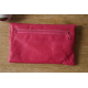 Leder Tabaktasche in Rosa Pink 