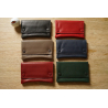 Rubber Lined Tobacco Pouch in Red Black Pink Blue Orange Brown Purple