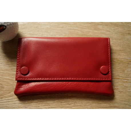 Rubber Lined Tobacco Pouch in Red Black Pink Blue Orange Brown Purple