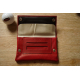 Rubber Lined Tobacco Pouch in Red Black Pink Blue Orange Brown Purple