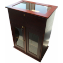 GERMANUS® Cigar Humidor Cabinet Commode with GERMANUS Humidifier for ca 50 boxes of cigars