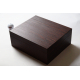 GERMANUS Cigar Humidor for ca. 50 cigars, dark brown