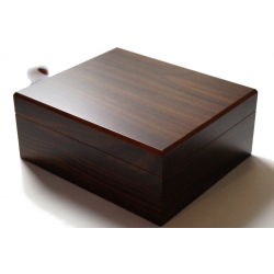 GERMANUS Classic IV Cigar Humidor in brown