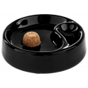 Pipe Ashtray - black, high gloss - V