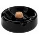 Pipe Ashtray - black, high gloss - IV