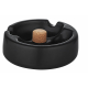 Pipe Ashtray - black, matte 1