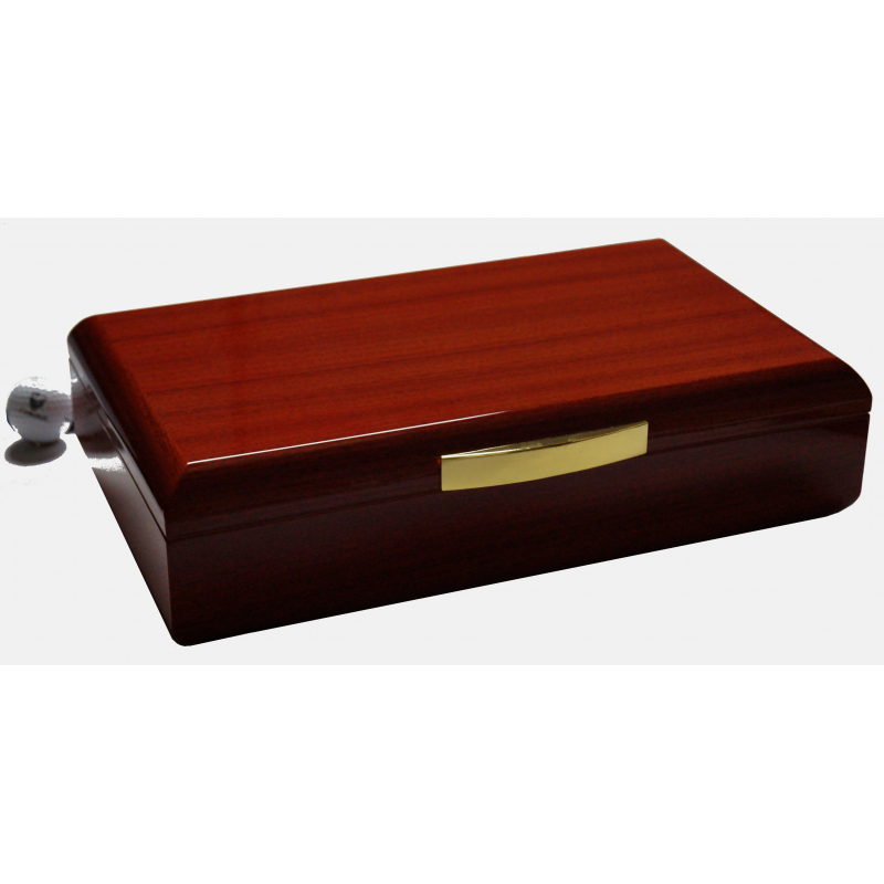 GERMANUS Licca Cigar Humidor with Digital Hygrometer