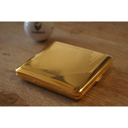 Zigaretten Etui - Echt Gold - Made in Germany - Design A