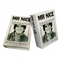 Kavatza Buch Box - mit Autogramm - Rollset in Buch: Howard Marks: Book Box "Mr Nice"