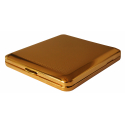 GERMANUS Cigarette Case with Genuine Gold plated - Made in Germany - Design P