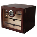 GERMANUS Cigar Humidor Cabinet: Cube basic II, Brown