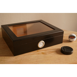 Mensalla Cigar Humidor - black