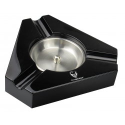 GERMANUS Cigar Ashtray Black Wood