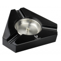 GERMANUS Cigar Ashtray in Black with removable tray