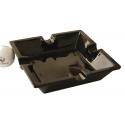 GERMANUS Cigar Ashtray in Black, Regulus