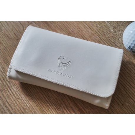 GERMANUS Tabaktasche Pouch - Lederfrei - Pocket Bianco